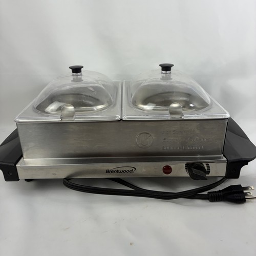 Brentwood double buffet server - brentwood,