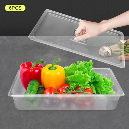 Pack commercial food pans - 6,