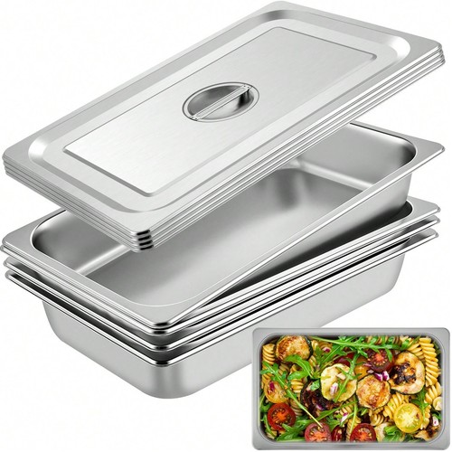 Pack full size stainless - 4-pack,